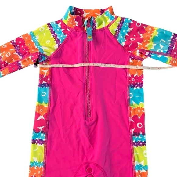 SUN SMARTIES ONE STEP AHEAD BABY GIRL PINK ONSIE SWIMSUIT SIZE 12 MONTHS NWT - Picture 7 of 10